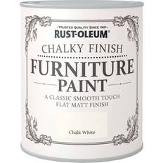Paint Rust-Oleum Furniture Wood Paint Chalky White 0.75L