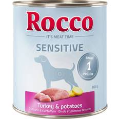 Rocco Sensitive Turkey & Potatoes 800g 6-pack