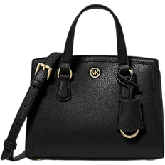 Bolsos bandolera Michael Kors Chantal Extra Small Pebbled Leather Messenger Bag - Black