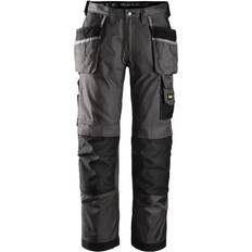Snickers Workwear 3212 Duratwill Holster Pocket Trousers - Muted Grey/Black