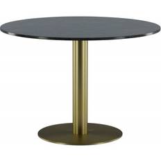 Marmor - Runda Matbord Venture Design Estelle Dark Grey Dining Table 106cm