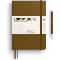 Brown Notepads Leuchtturm1917 Notebook Hardcover Medium Dotted A5 Spice Brown