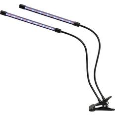 Plantlights LIFEBULB 4.72-in 2 Light Black LED Grow Light Kit