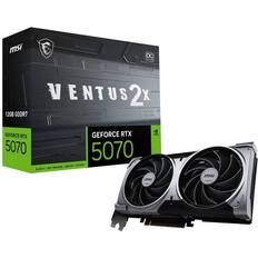 GeForce RTX 5070 Grafikkort MSI GeForce RTX 5070 Ventus 2X OC 1 x HDMI 3 x DP White 12GB GDDR7