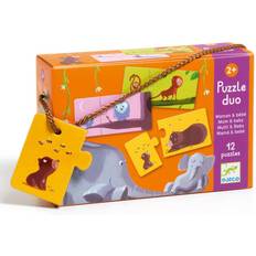 Djeco Classic Jigsaw Puzzles Djeco Mom & Baby 12 Pieces
