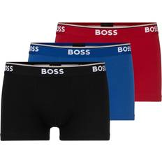 Hugo boss power boxer HUGO BOSS Power Trunk 3-pack - Black/Blue/Red