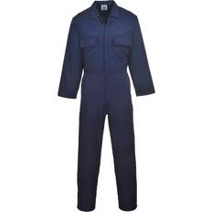 Blue Overalls Portwest S999 Euro Work Coverall - Navy