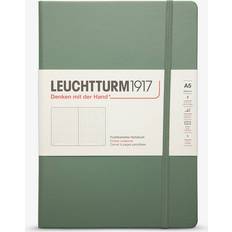 Notebook Hardcover Medium Dotted A5 Olive