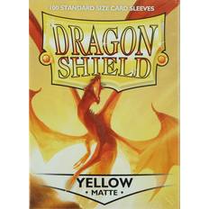 Matte Yellow 100 Standard Sleeves