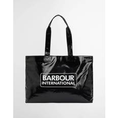 Barbour Tote Bag & Shopper tasker Barbour International Skinnende Totebag - Sort