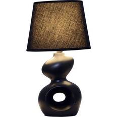 Cottex Pablo Black Table Lamp 36cm