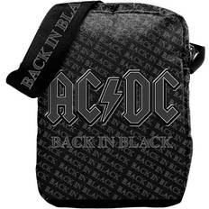 Multifarvet - Unisex Skuldertasker AC/DC Skuldertaske Back In Black