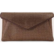 Carvela Clutches Carvela Synthetic Clutch Bag - Dark Brown
