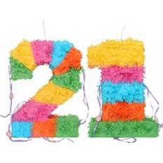 Piñatas Fax Potato 2pc 21st Birthday Pinata Blindfold Set