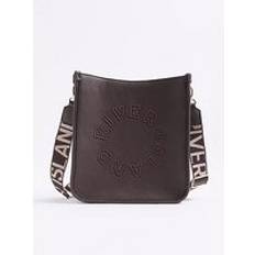 River Island Ri Logo Messenger Bag - Brown