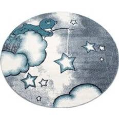 Bravich Baby Bear Stars Circle Rug 160cm