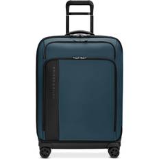 Medium Expandable Spinner Checked Bag 26" Ocean