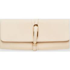 Bag Belted Clutch - Creme