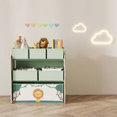 Polyester Shelfs Kid's Room Isabelle & Max Kids Storage Shelf Green 66cm