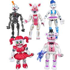 Dinamr FNAF Action Figure Security Breach 5pcs