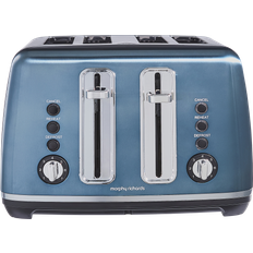 Morphy Richards Toasters on sale Morphy Richards Accents 4 Slice Toaster Metallic Purple Blue