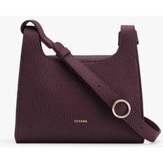 Mini Double Loop Bag - Plum