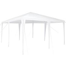 vidaXL Party Tent Hvid 400 x 400 x 266 cm Polyester