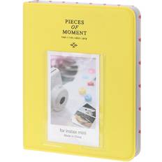 Yellow Scrapbooking Uxcell Leather Cover 2 X 3 Small Photo Album