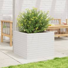 Planter Box White 45.5cm H x 60cm W x 60cm D
