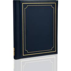 Blue Photo Albums Marlow Home Co Deluxe Stamp Cover Large Self Adhesive Photo Album 40