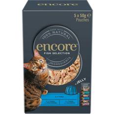 Encore Pets Encore Adult Wet Cat Food Fish Selection 5 x 50g