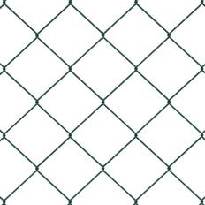 Plastic Chain-Link Fences vidaXL Chain Link Fence With Posts 1.2 x 10 m