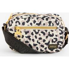 Multicoloured Crossbody Bags Barbour Boulevard Micro Oversized Crossbody Bag - Jasmine Leopard