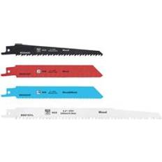 Power Saws Blue Spot Tools 8 Piece Reciprocating Saw Blades