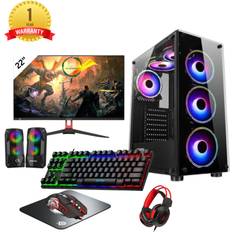 Gaming pc bundle Computek Fast Gaming Intel i5 16GB RAM 1TB HDD& 128GB SSD GT730 4GB 22" Monitor PC Bundle & Speaker