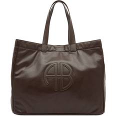 Large Rio Tote Recycled Leather - Beige