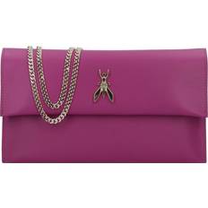 Fly Clutch Bag Leather - Purple