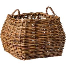 Ib Laursen Lådor & Korgar Ib Laursen Kurv Firkantet Med Hanke Ubarket Pil L 39 B 39 H 37 cm Korg