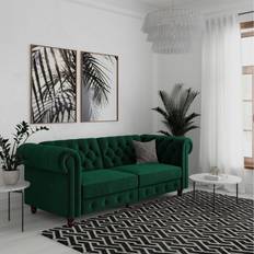 Bäddsoffa Felix 236x87x83 cm Mörkgrön