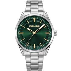 Police Men's Watch Grille Stainless Steel Green