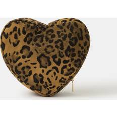 Dame Kosmetiktasker Accessorize Corduroy Heart Make Up Bag - Multi