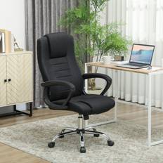 Vinsetto for Desk with Height Adjustable Wheels Office Chair