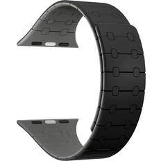 Apple Watch Series 9 Smartwatch Strap Vehhe iWatch9 Two-Tone Silicone Buckle Loop Band