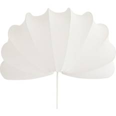 Watt & Veke Væglamper Watt & Veke Anna Vägglampa L 54 cm White Cotton Väggarmatur