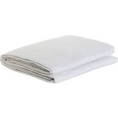 Hvid Sengetæpper Dkd Home Decor Vattæppe Hvid Seng 90 180 x 260 x 1 cm Sengetæppe Hvid