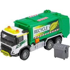 Majorette Skraldevogne Majorette Volvo FMX Truck Garbage Collector Green