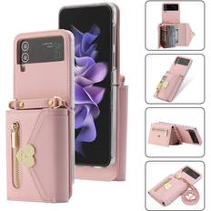 Samsung Samsung Galaxy Z Flip 7 Leather Wallet Case