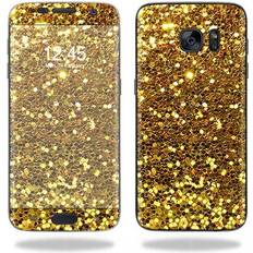 MightySkins SAGS7ED Gold Dazzle Skin for Galaxy S7 Edge