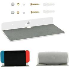 Speaker Accessories Geni-Store Transparent Wall Shelf Speaker Stand