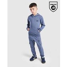 adidas Essential Overhead Hooded Tracksuit Kids - Blue